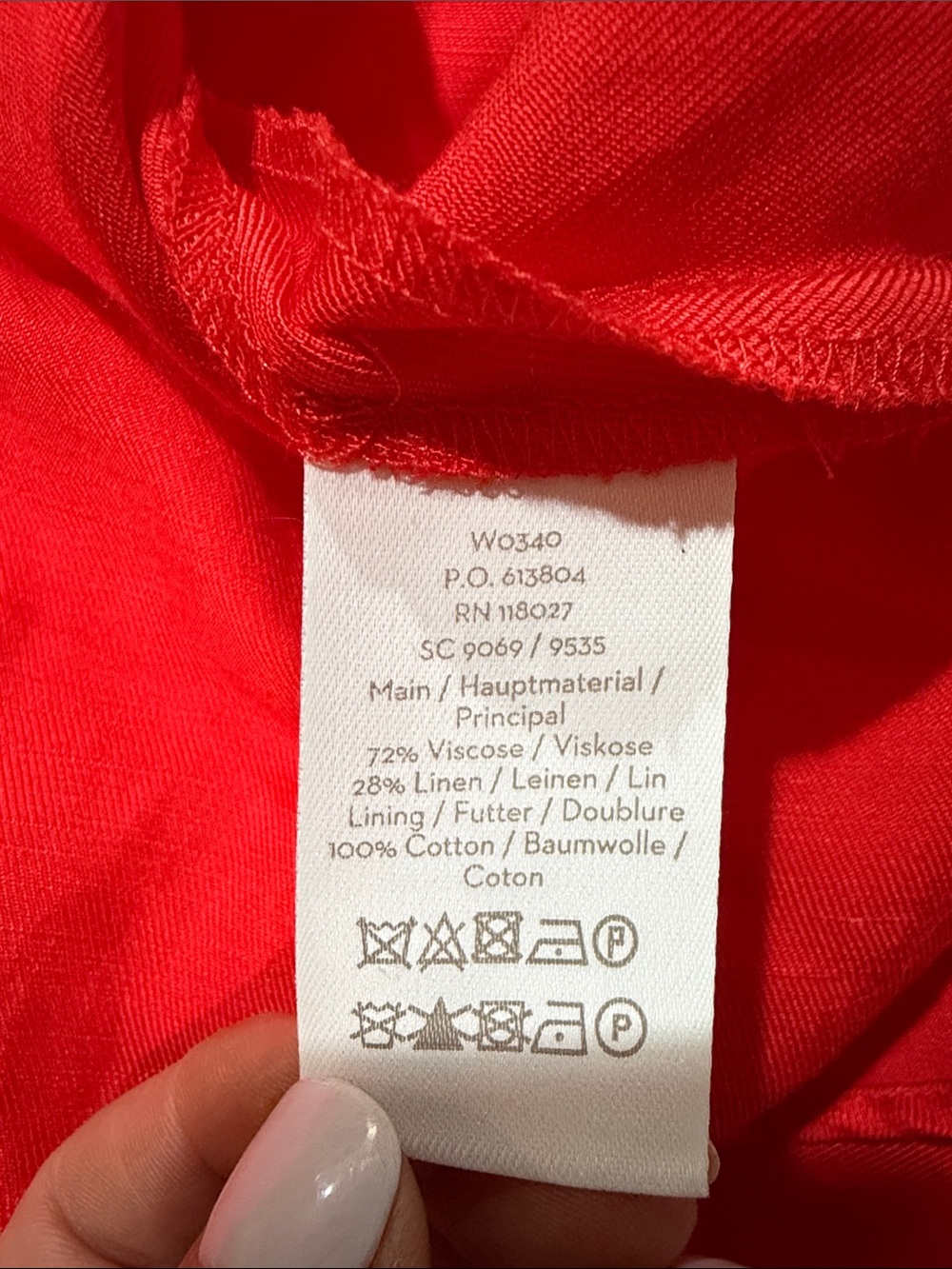 NWT Boden Halter Backless Maxi Dress in Red size 10 - Picture 7 of 7